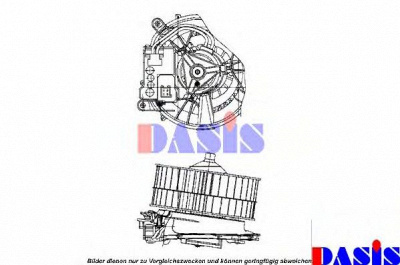 AKS DASIS 742000n -  Вентилятор салона